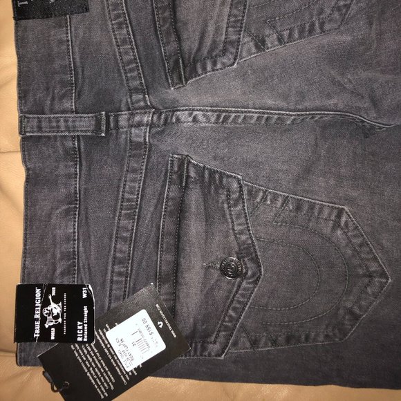 True Religion Black Ricky Jeans - Picture 5 of 8